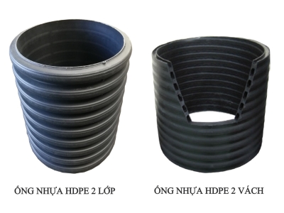 Bảng giá Ống gân xoắn HDPE 2 lớp, Ống HDPE 2 vách năm 2024