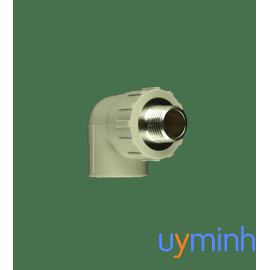 Nối góc 90° ren ngoài PPR Tiền Phong