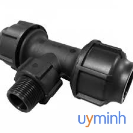 Tê Ren Ngoài HDPE Vặn Ren