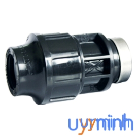 Măng Sông Ren Trong HDPE Vặn Ren