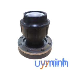 Măng Sông Mặt Bích HDPE Vặn Ren