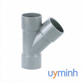 Y PVC TIỀN PHONG - BA CHẠC 45 ĐỘ PVC
